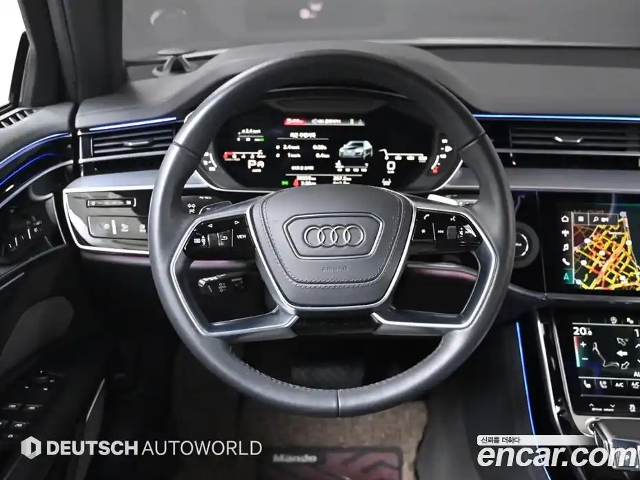 Audi A8 2021 3.0 гидро в Москве № 497295, фото 7
