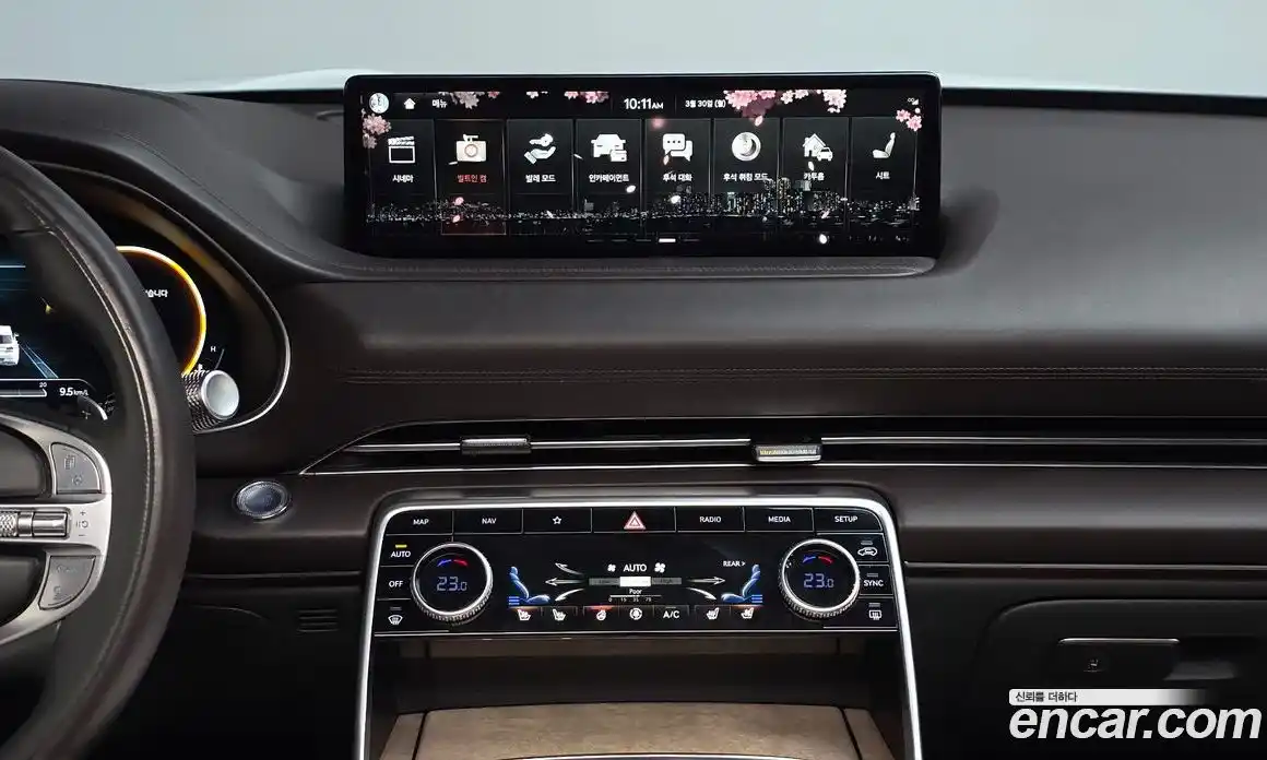 Genesis GV80 2020 3.5 гидро в Москве № 1129382, фото 14