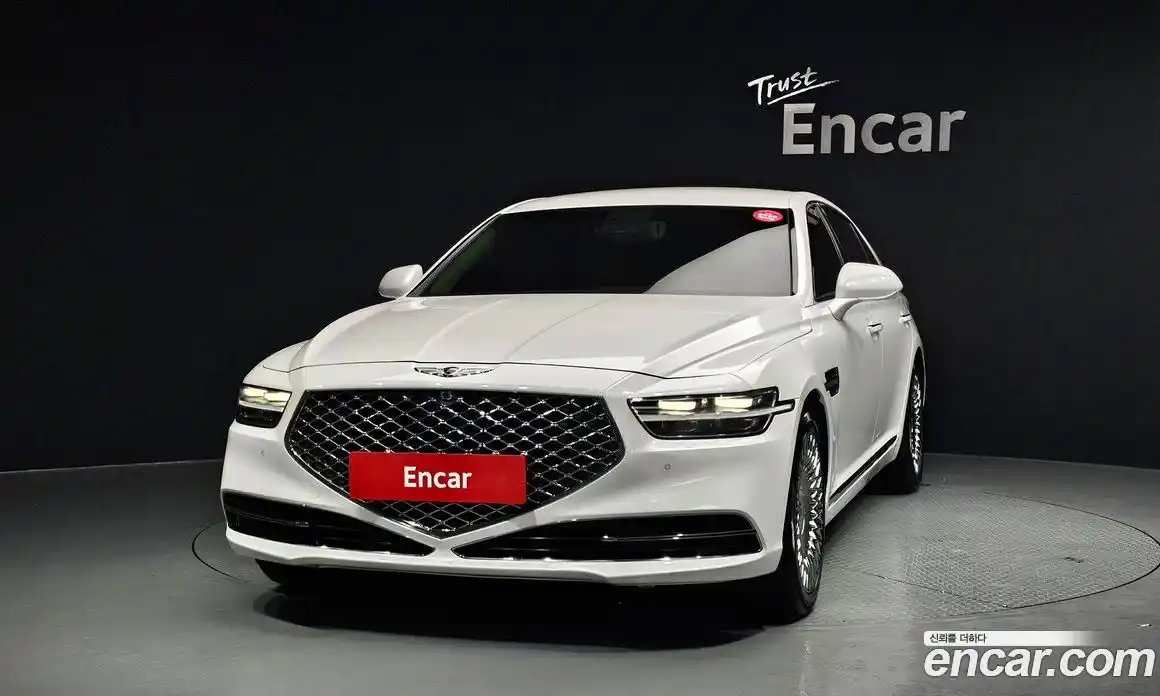 Genesis G90 2021 3.8 гидро в Москве № 1143583, фото 3