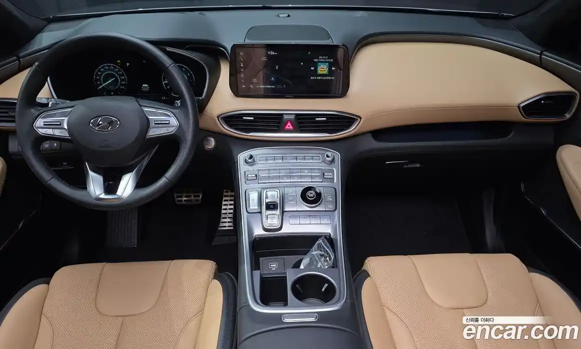 Hyundai Santa Fe 2021 2.5 гидро в Москве № 1171528, фото 7