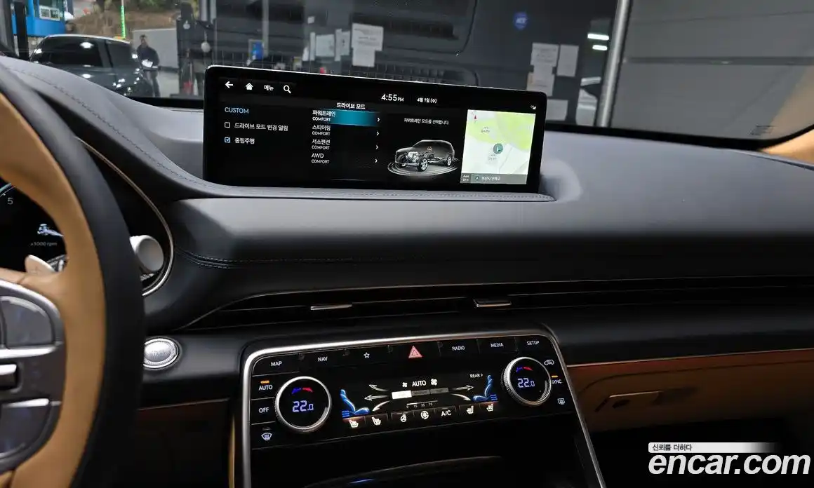 Genesis GV80 2022 3.0 гидро в Москве № 1173336, фото 16