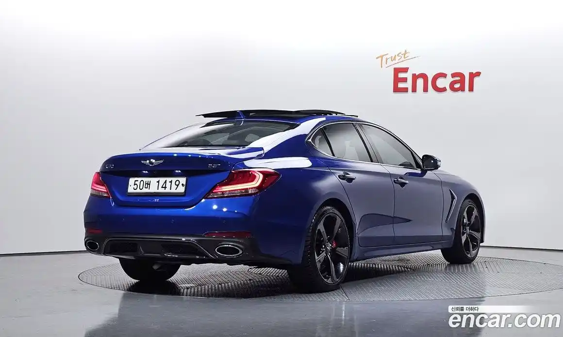 Genesis G70 2019 3.3 Автомат в Москве № 1173675, фото 2