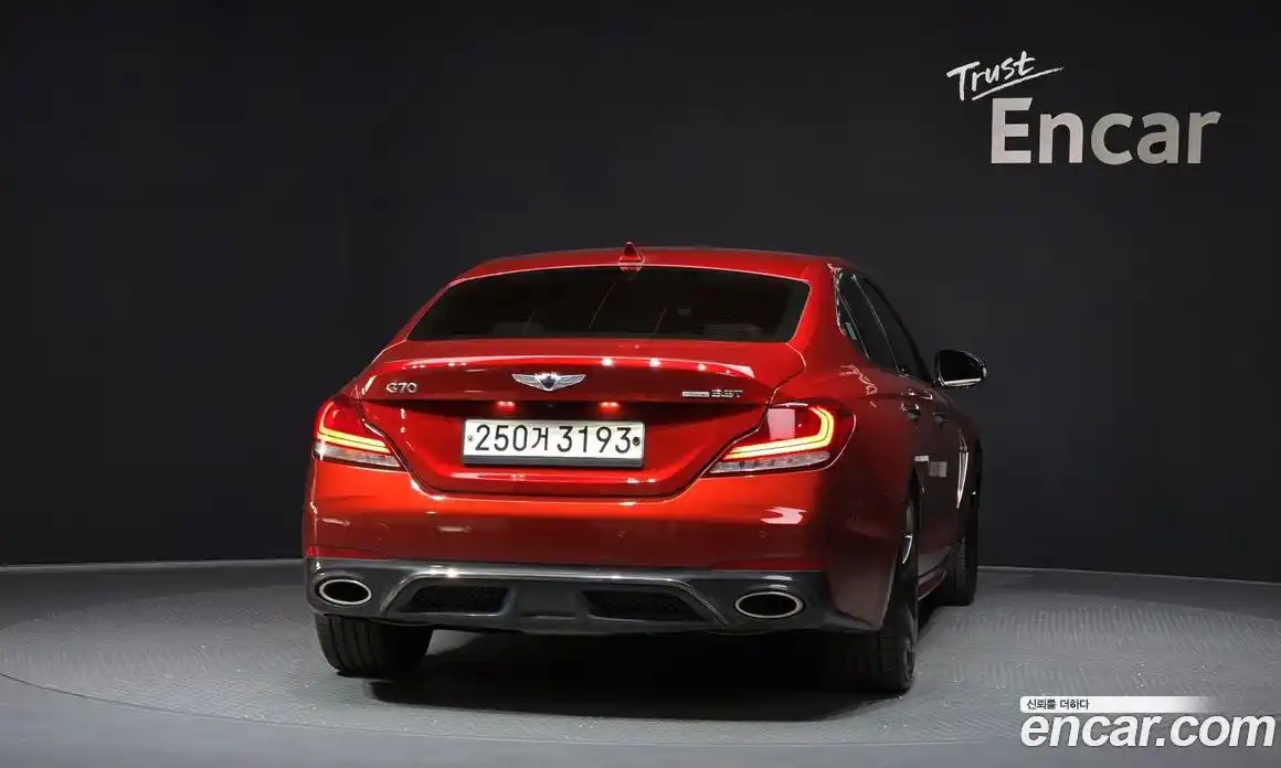 Genesis G70 2020 3.3 Автомат в Москве № 1173608, фото 4