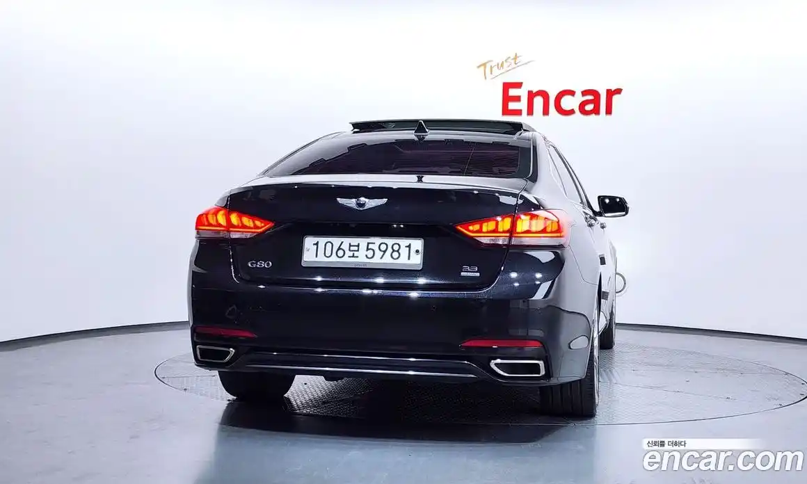 Genesis G80 2017 3.3 Автомат в Москве № 1173757, фото 4