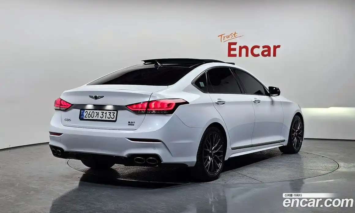 Genesis G80 2018 3.3 Автомат в Москве № 1173657, фото 2