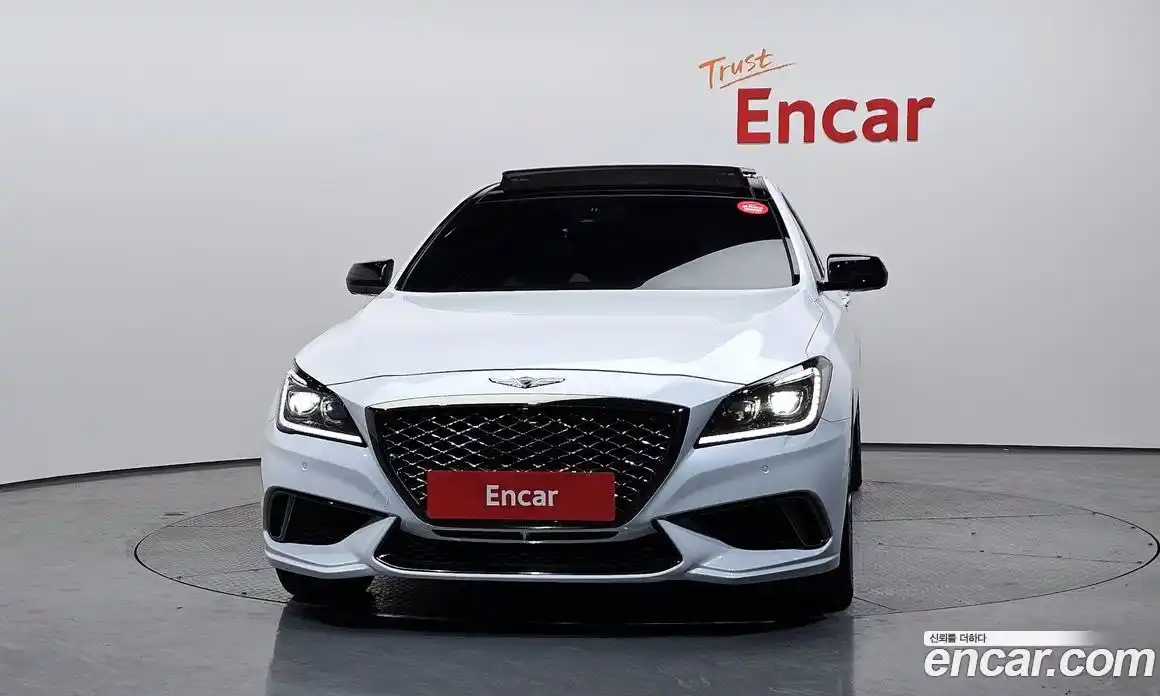 Genesis G80 2018 3.3 Автомат в Москве № 1173657, фото 3