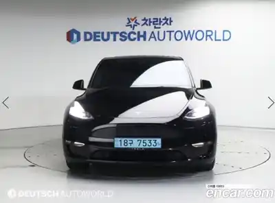 Tesla Model Y 2021 гидро в Москве № 1197630, миниатюра 3