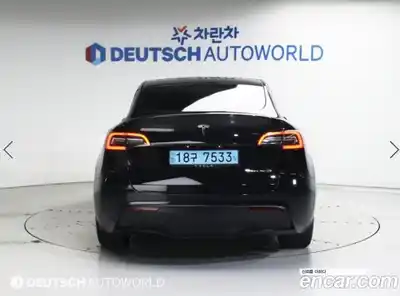 Tesla Model Y 2021 гидро в Москве № 1197630, миниатюра 4