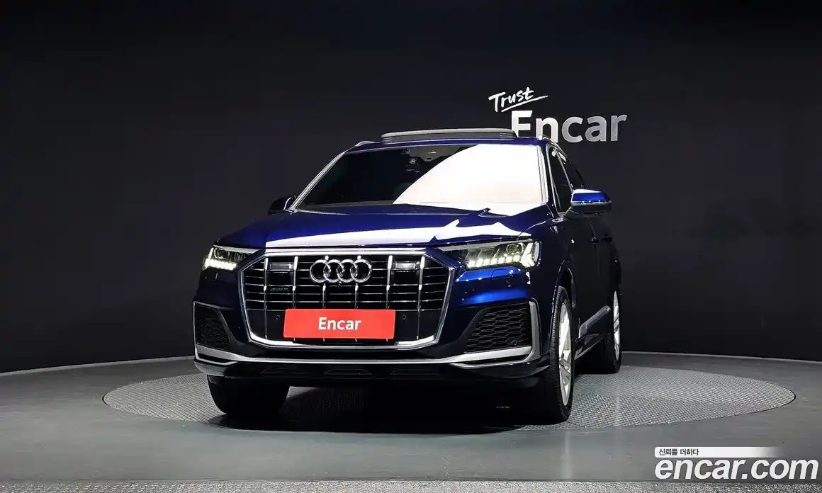Audi Q7 2021 3.0 гидро в Москве № 1195206, фото 3