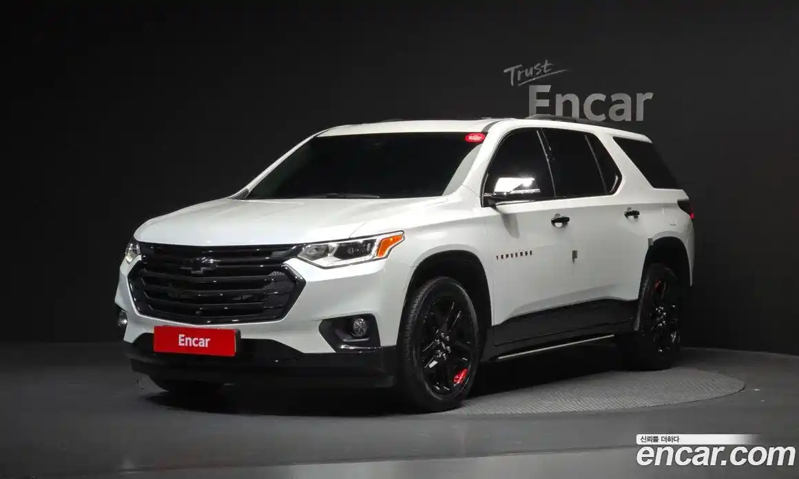 Chevrolet Traverse 2021 3.6 Автомат в Москве № 1238402, фото 1