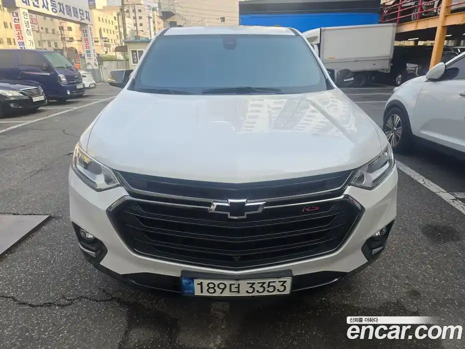 Chevrolet Traverse 2021 3.6 Автомат в Москве № 1233738, фото 2