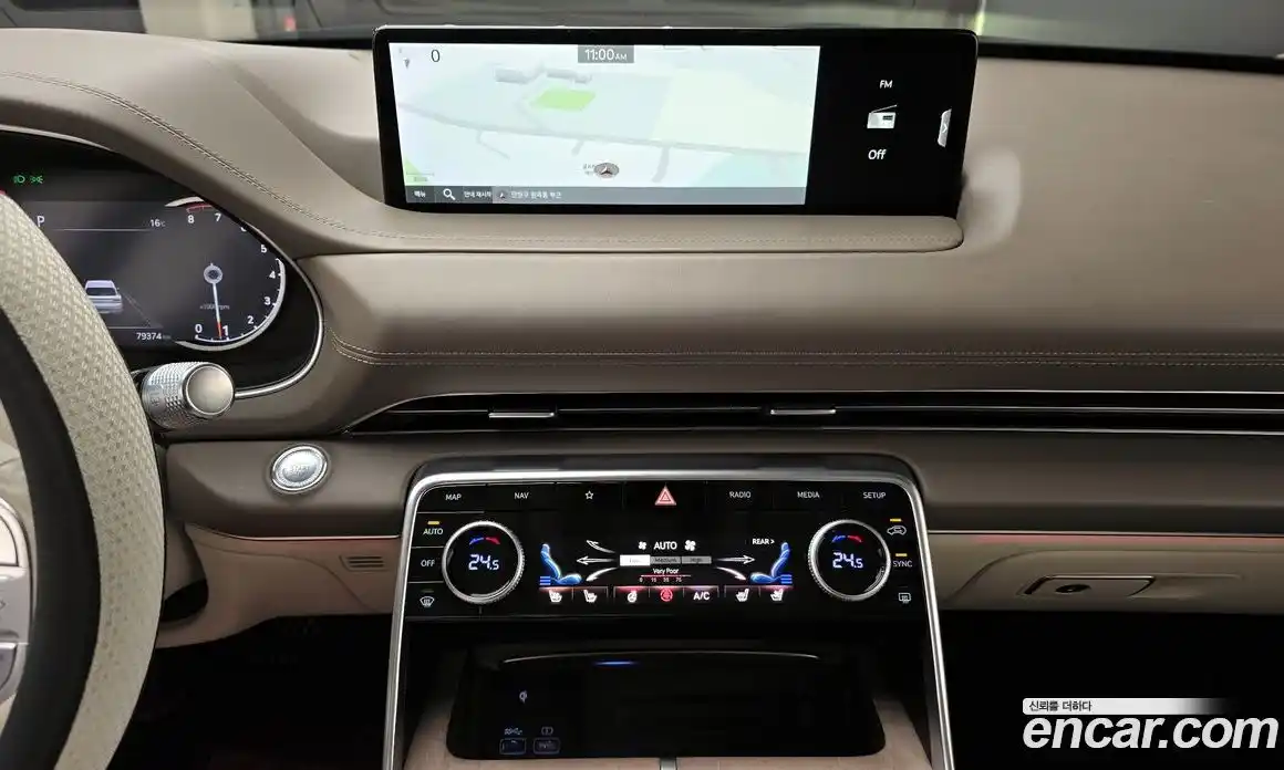 Genesis GV80 2020 2.5 гидро в Москве № 1245236, фото 19