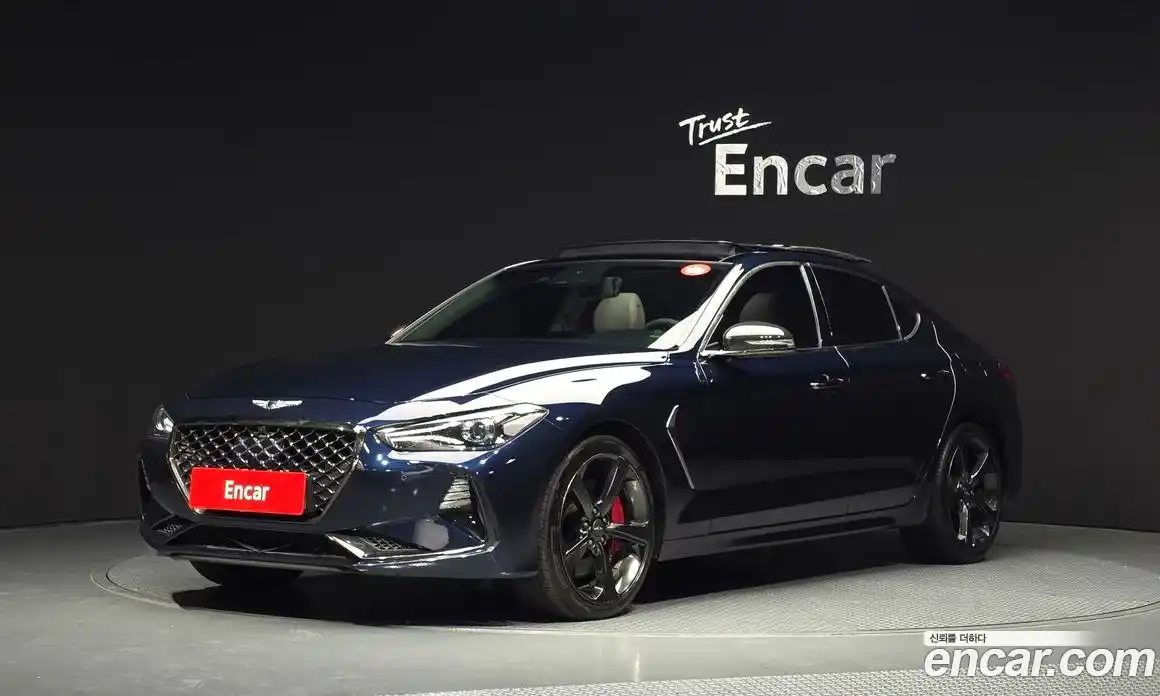 Genesis G70 2019 3.3 Автомат в Москве № 1245285, фото 1