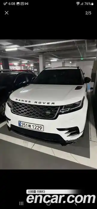 Land Rover Range-Rover Velar 2020 3.0 гидро в Москве № 1250586, миниатюра 2