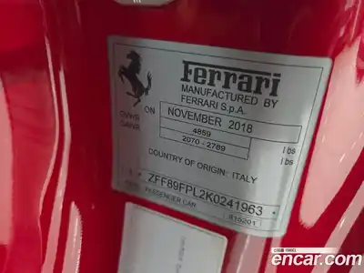 Ferrari Portofino 2018 3.9 гидро в Москве № 306169, миниатюра 6