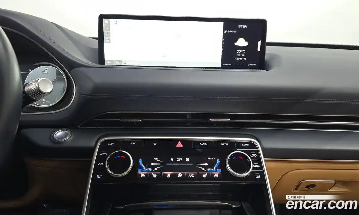 Genesis GV80 2022 3.5 Автомат в Москве № 1248428, фото 14