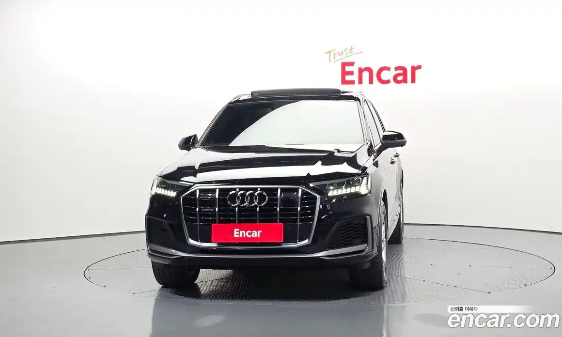 Audi Q7 2021 3.0 гидро в Москве № 1280193, фото 3