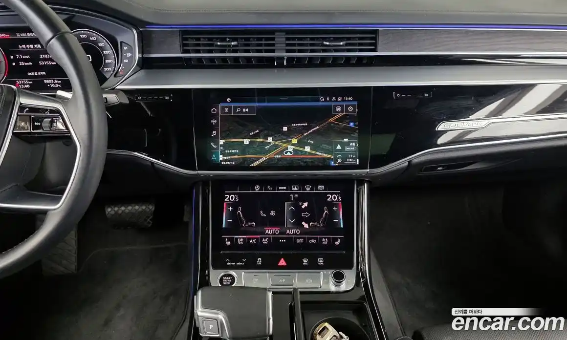 Audi A8 2023 3.0 гидро в Москве № 1348280, фото 14