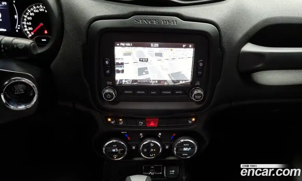 Jeep Renegade 2017 2.4 гидро в Москве № 232503, фото 14