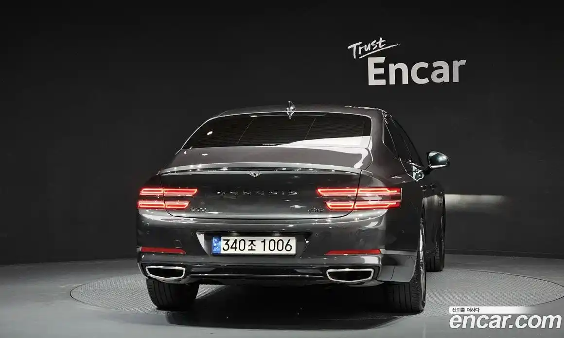 Genesis G80 2021 2.5 гидро в Москве № 1343459, фото 4