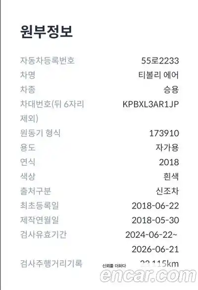 SsangYong TIBOLI 2018 1.6 Автомат в Москве № 1344476, миниатюра 7