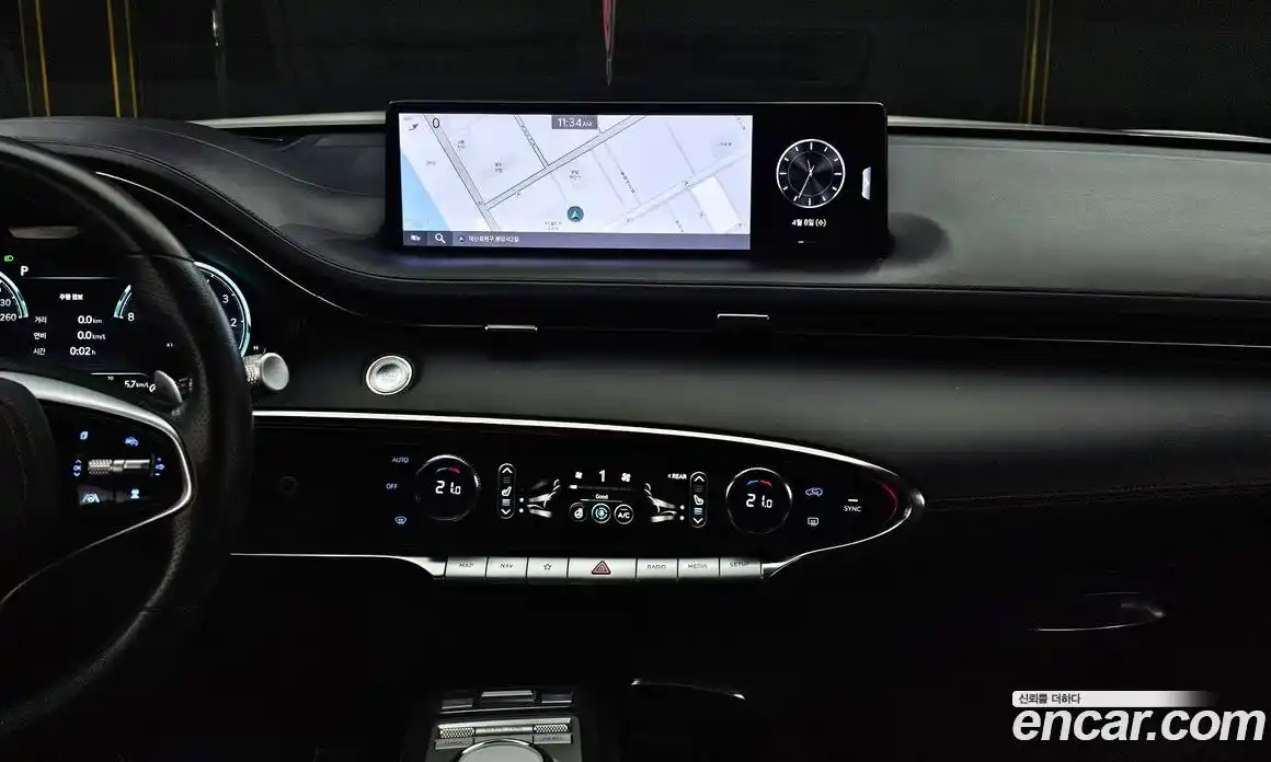 Genesis GV70 2021 2.5 Автомат в Москве № 1343660, фото 13