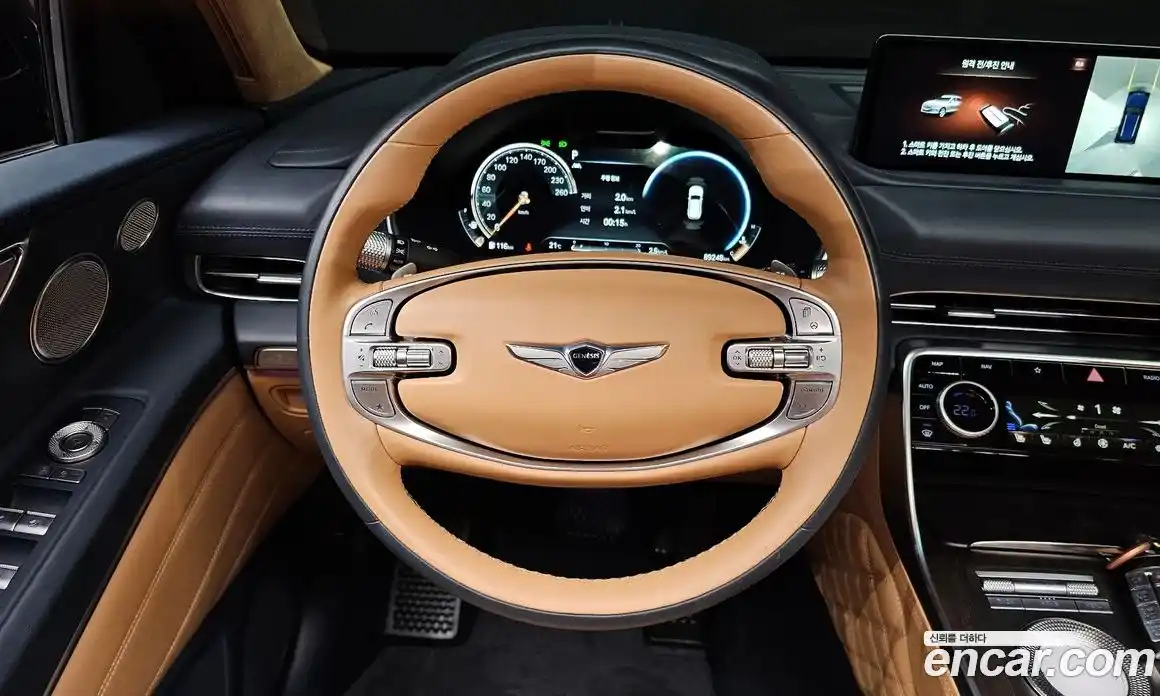 Genesis GV80 2021 3.5 гидро в Москве № 1318682, фото 13