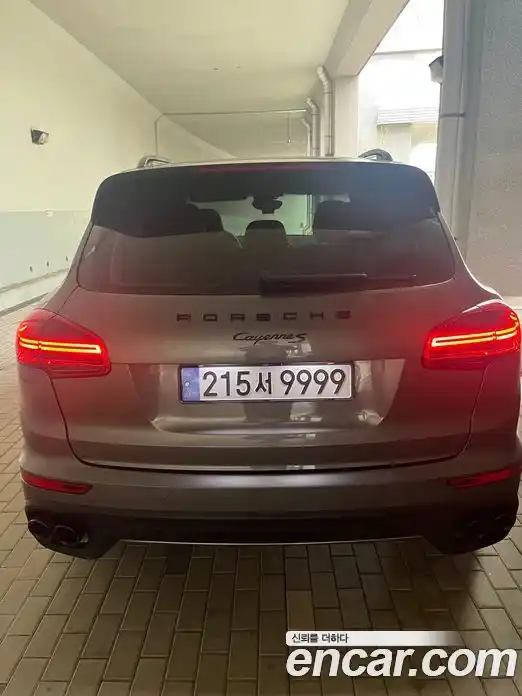 Porsche Cayenne 2015 4.1 гидро в Москве № 1322719, фото 4