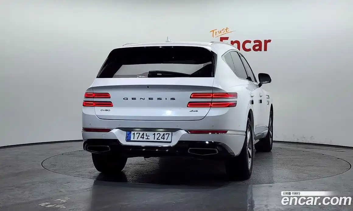 Genesis GV80 2020 3.5 гидро в Москве № 1343440, фото 4