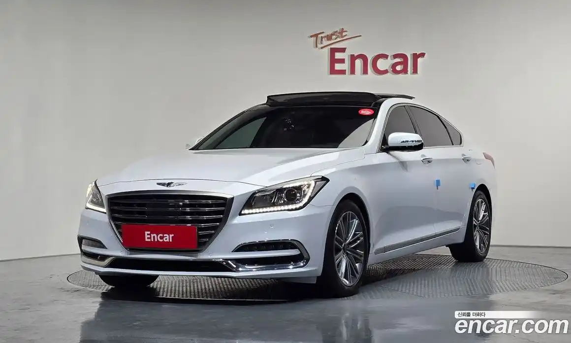 Genesis G80 2018 3.3 Автомат в Москве № 1399761, фото 1