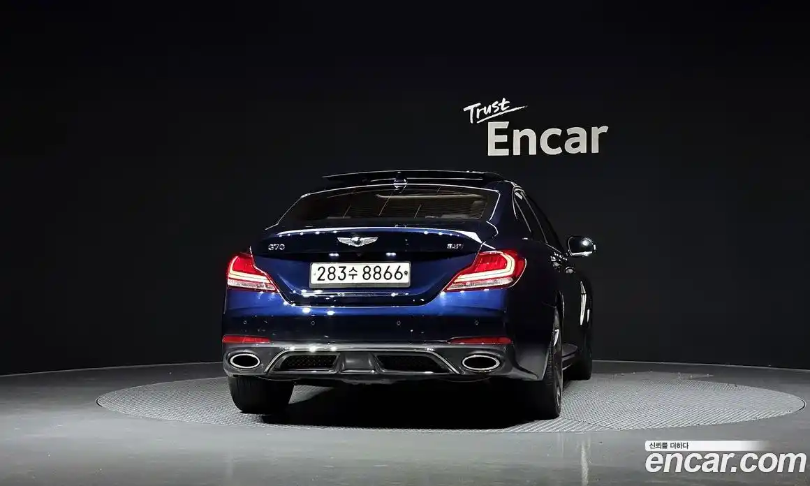 Genesis G70 2019 3.3 Автомат в Москве № 1399836, фото 4