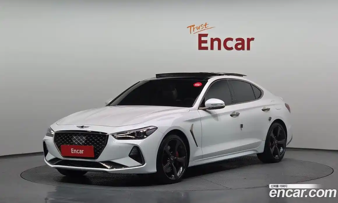 Genesis G70 2019 3.3 Автомат в Москве № 1418503, фото 1