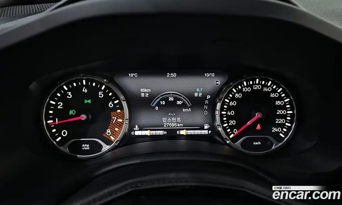 Jeep Renegade 2019 2.4 гидро в Москве № 169480, фото 8