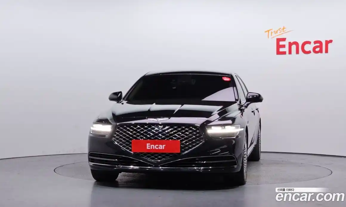 Genesis G90 2021 3.8 гидро в Москве № 1539080, фото 3