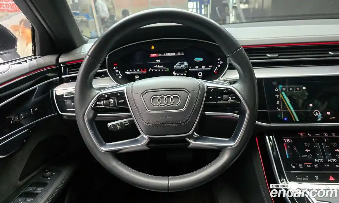 Audi A8 2021 3.0 гидро в Москве № 1546367, фото 13