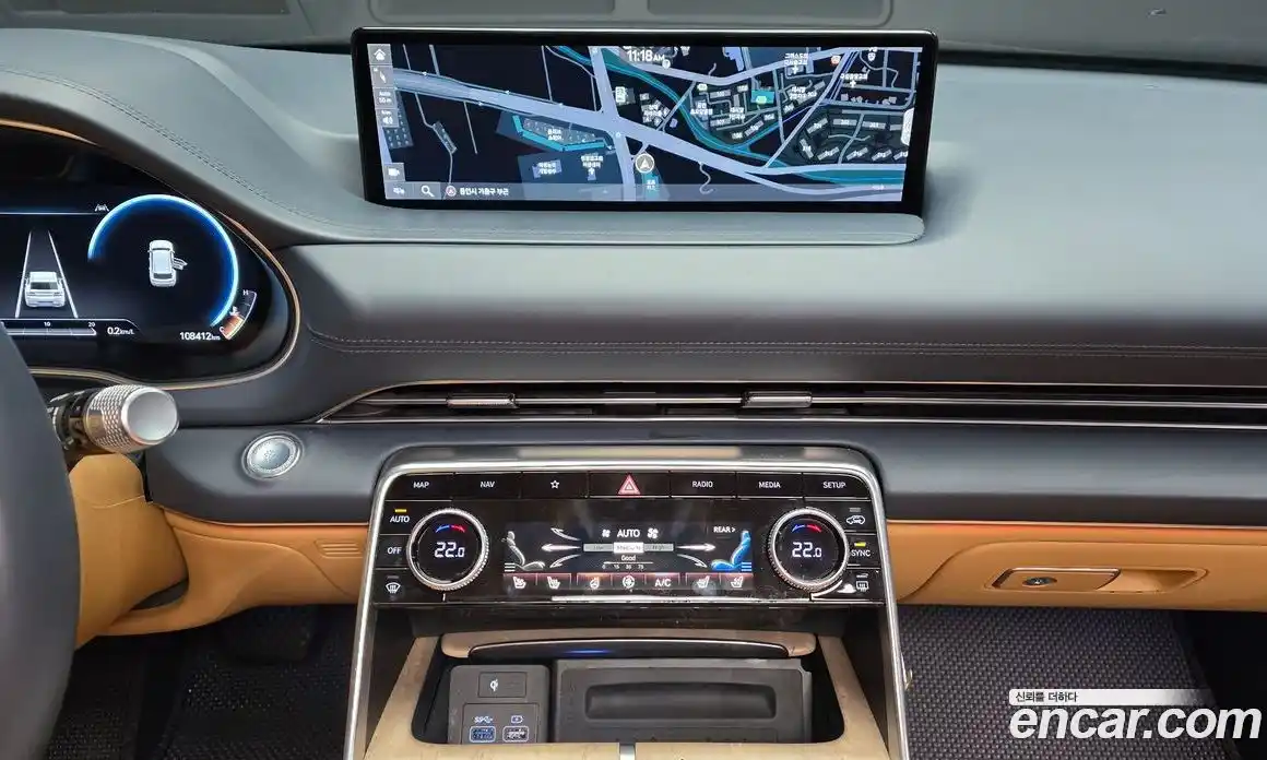 Genesis GV80 2020 3.5 гидро в Москве № 1539347, фото 14