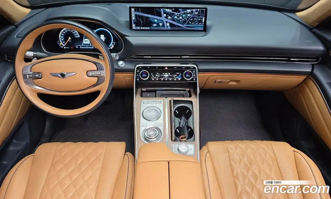 Genesis GV80 2020 3.5 гидро в Москве № 1539347, фото 7