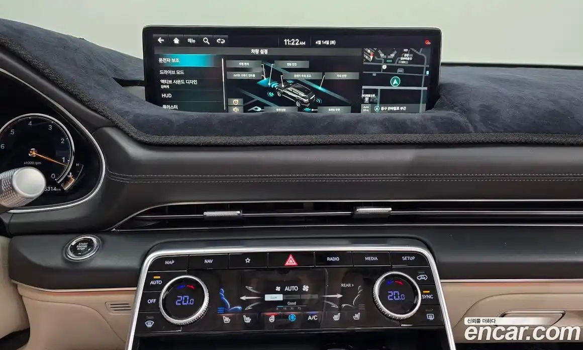 Genesis GV80 2020 3.0 гидро в Москве № 1539334, фото 14