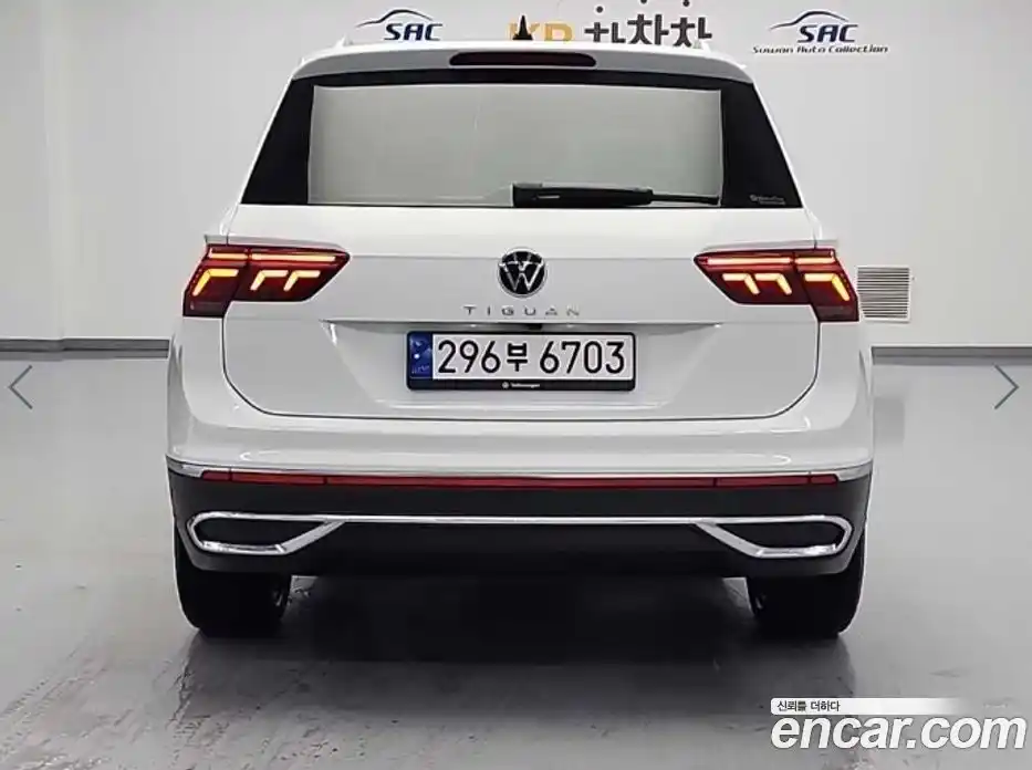 Volkswagen Tiguan 2022 2.0 гидро в Москве № 1549509, фото 3