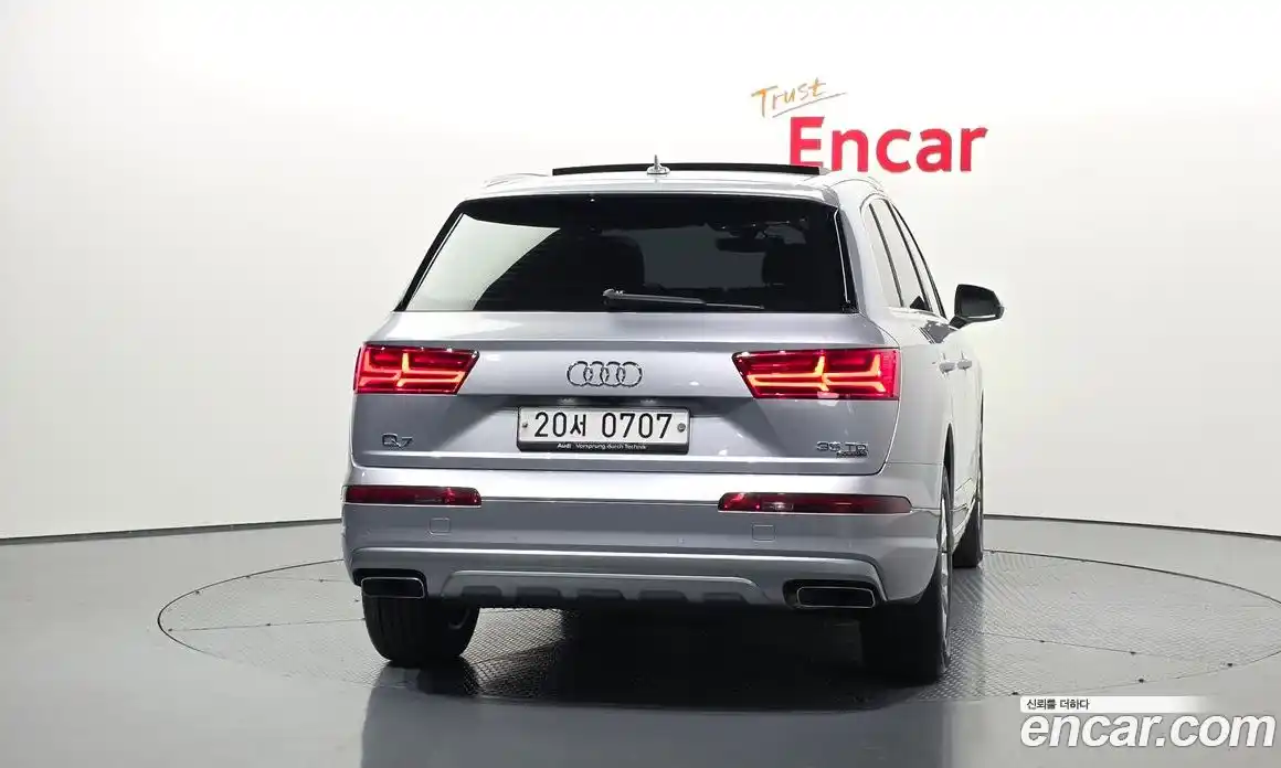Audi Q7 2016 3.0 гидро в Москве № 293140, фото 4
