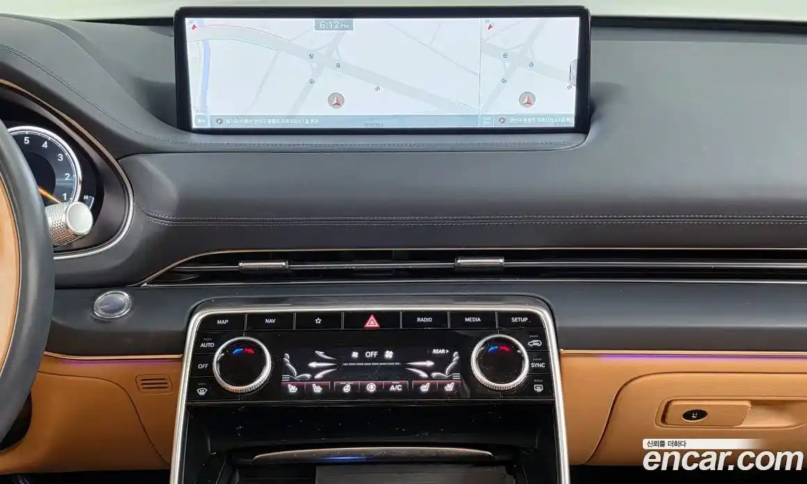 Genesis GV80 2020 3.5 гидро в Москве № 1539277, фото 14