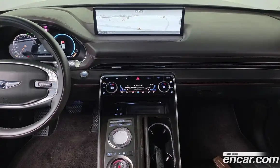 Genesis GV80 2020 3.5 гидро в Москве № 1539302, фото 14