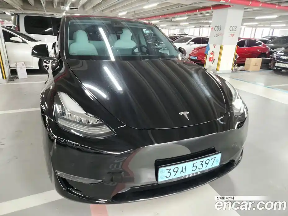 Tesla Model Y 2021 1.0 гидро в Москве № 1622630, фото 3