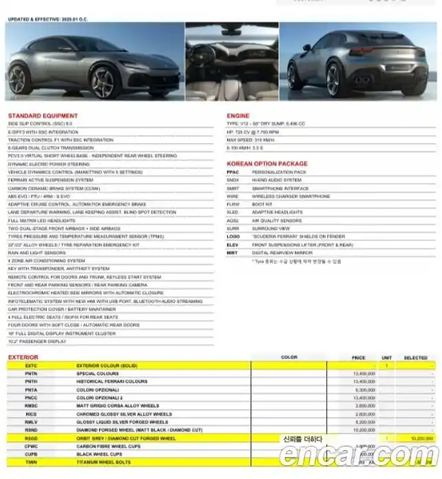 Ferrari Purosangue 2025 6.5 гидро в Москве № 1617125, фото 18