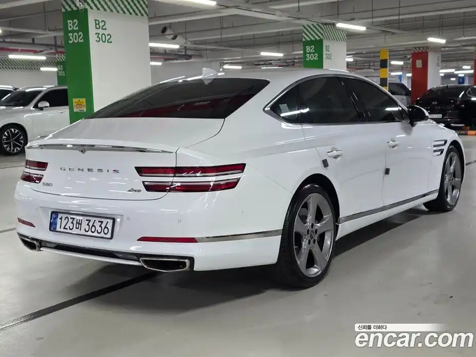 Genesis G80 2022 2.5 гидро в Москве № 1685437, фото 3