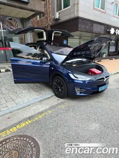 Tesla Model X 2018 гидро в Москве № 1692870, миниатюра 2