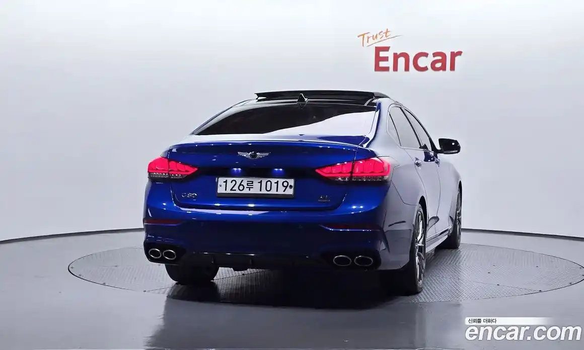 Genesis G80 2018 3.3 гидро в Москве № 24296, фото 4
