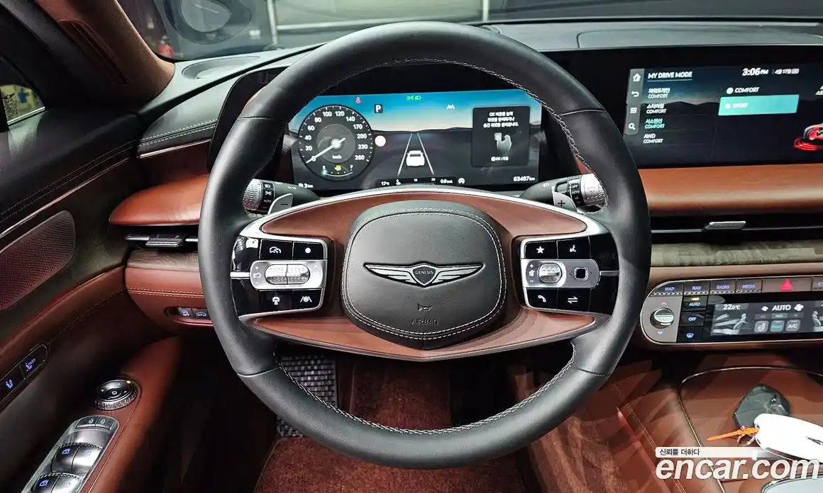 Genesis G90 2022 3.5 гидро в Москве № 1685428, фото 14