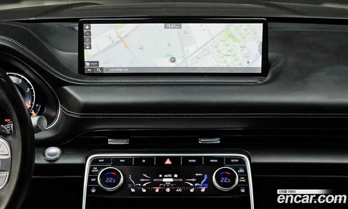 Genesis GV80 2020 3.0 гидро в Москве № 1685553, фото 14