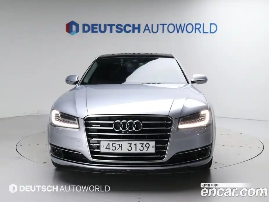 Audi A8 2015 4.1 гидро в Москве № 1691439, фото 3